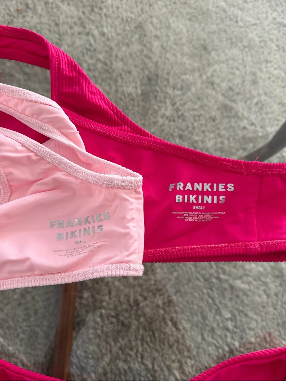 Frankies Bikinis versatile washed slight